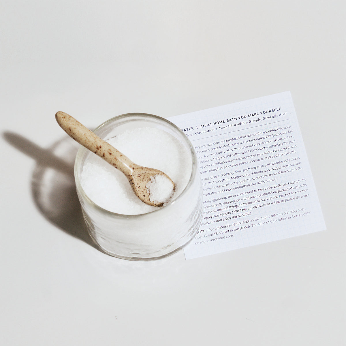 Saltwater Bath + Recipe