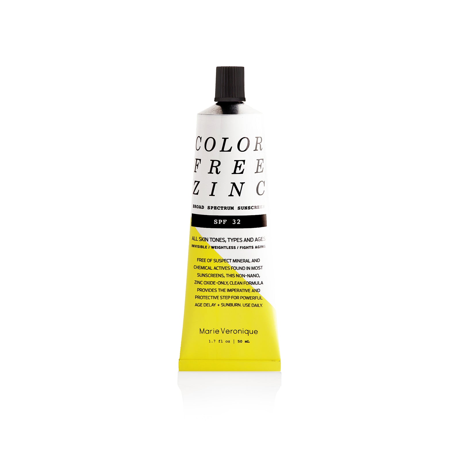 Marie Veronique COLORFREE ZINC Broad Spectrum Sunscreen | SPF 32 Tube