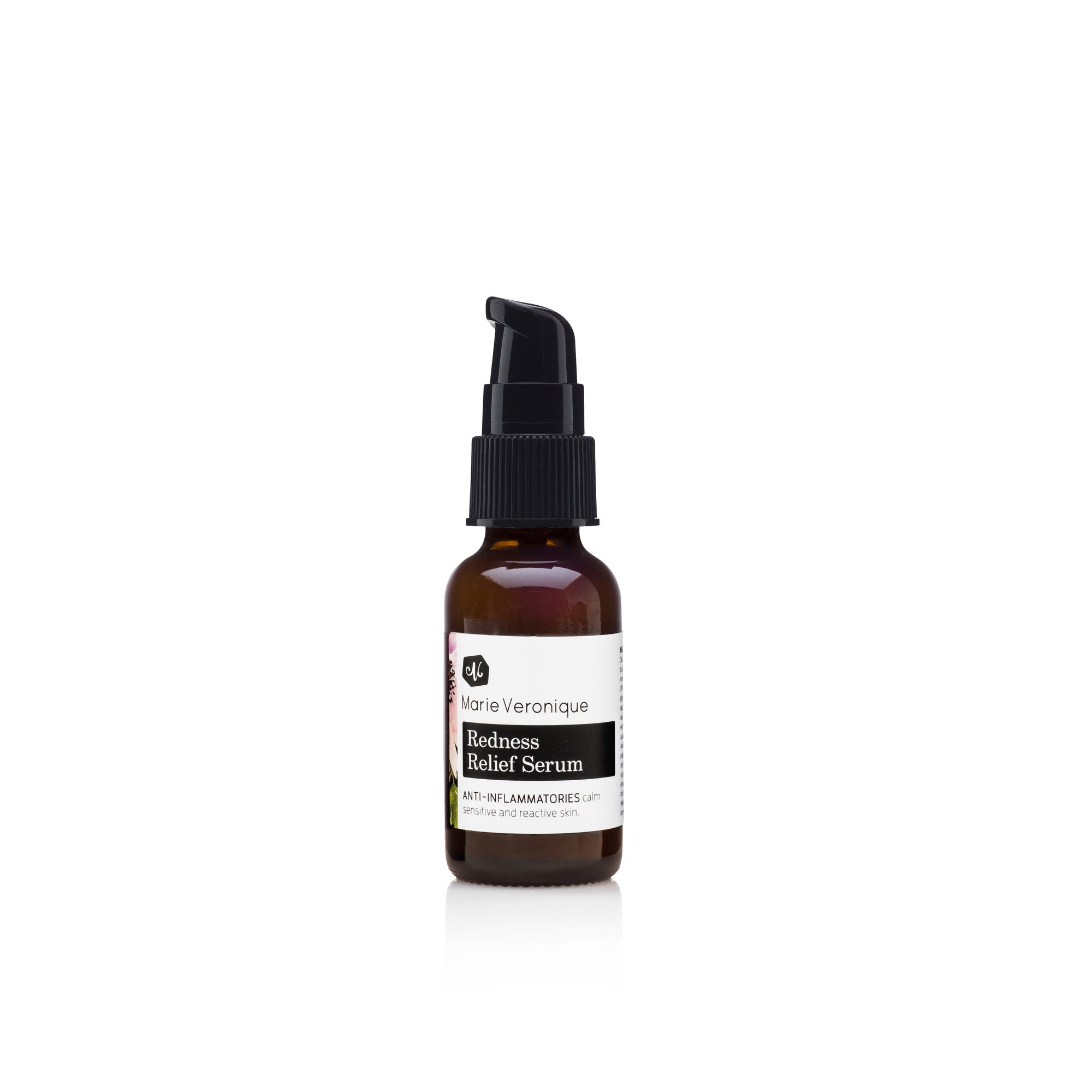 Marie Veronique Redness Relief Serum 1 oz / 30 ml. Calm reactive skin and minimize flushing with SODIUM SALICYLATE.
