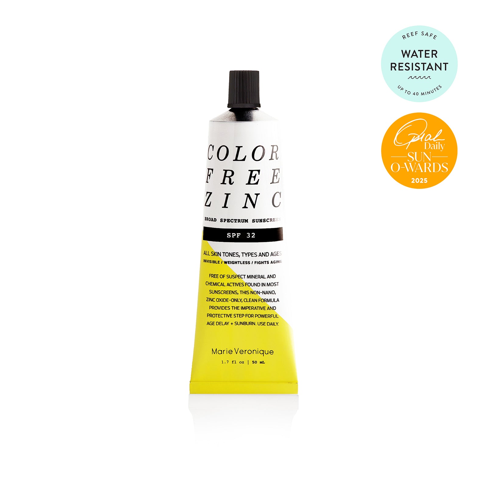 COLORFREE ZINC Broad Spectrum Sunscreen | SPF 32
