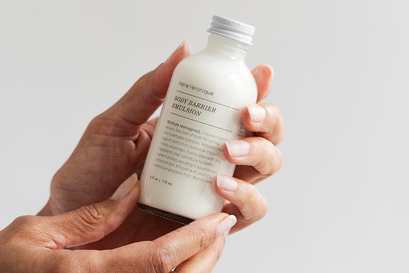 MOISTURE REIMAGINED: Introducing our first body product, BODY BARRIER EMULSION